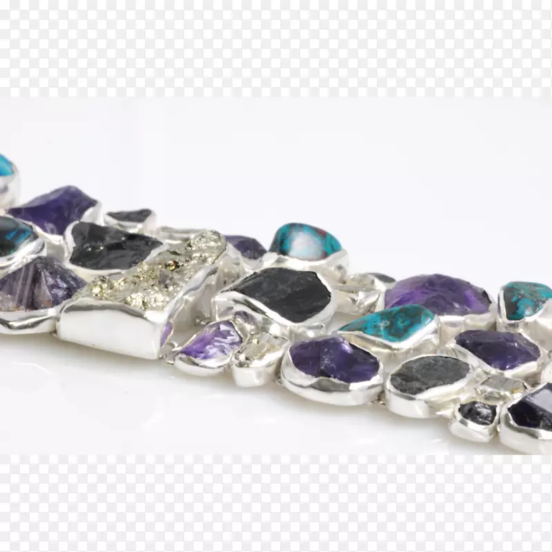 紫水晶珠宝手镯银饰珠宝首饰