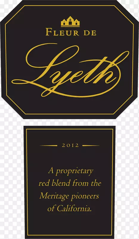加州索诺马县MerititaLOGO品牌字体-移除葡萄酒标签