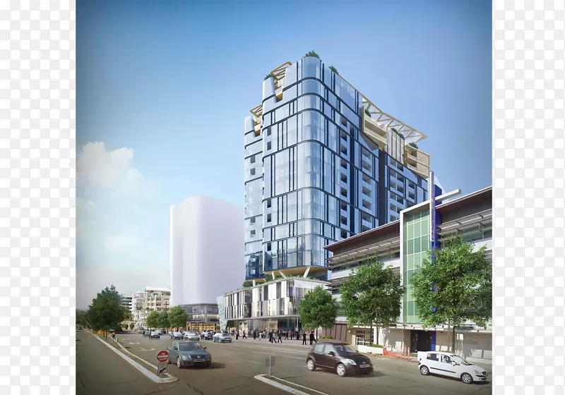 新城城市设计商业建筑都市圈