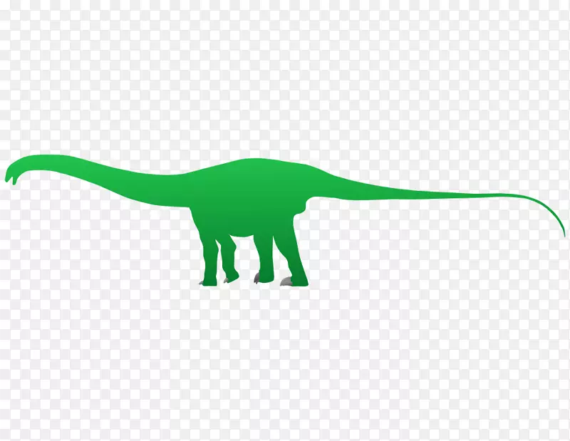 恐龙绿线动物剪贴画-恐龙