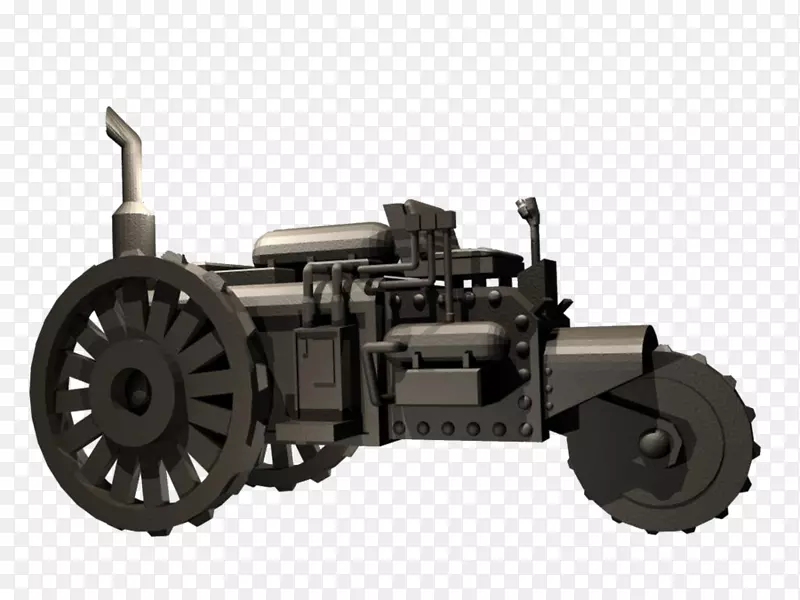 轮胎机动车辆比例模型车轮-蒸汽朋克自行车