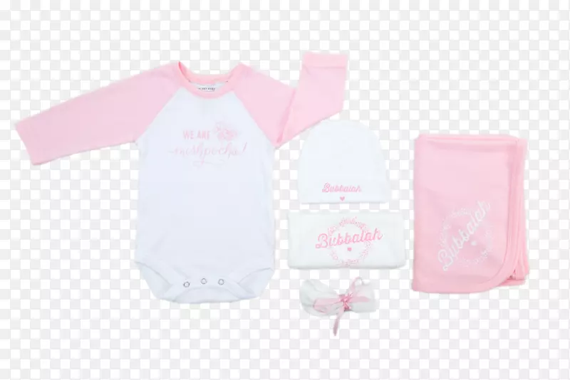 Raglan袖子连体衬衫婴儿和蹒跚学步的一件-粉红色玫瑰花瓣