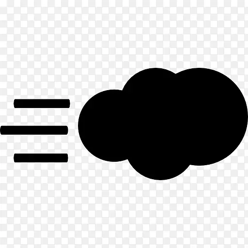 风符号电脑图标云天气风