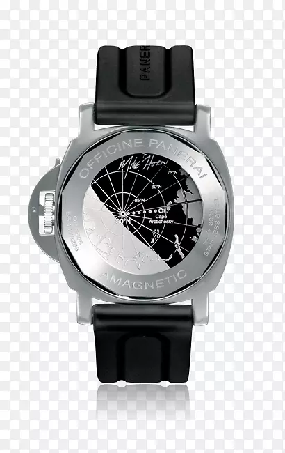 智能手表表带模拟表皮革北极