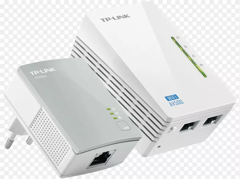 电力线通信tp-链路wi-fi无线中继器家用即插即用