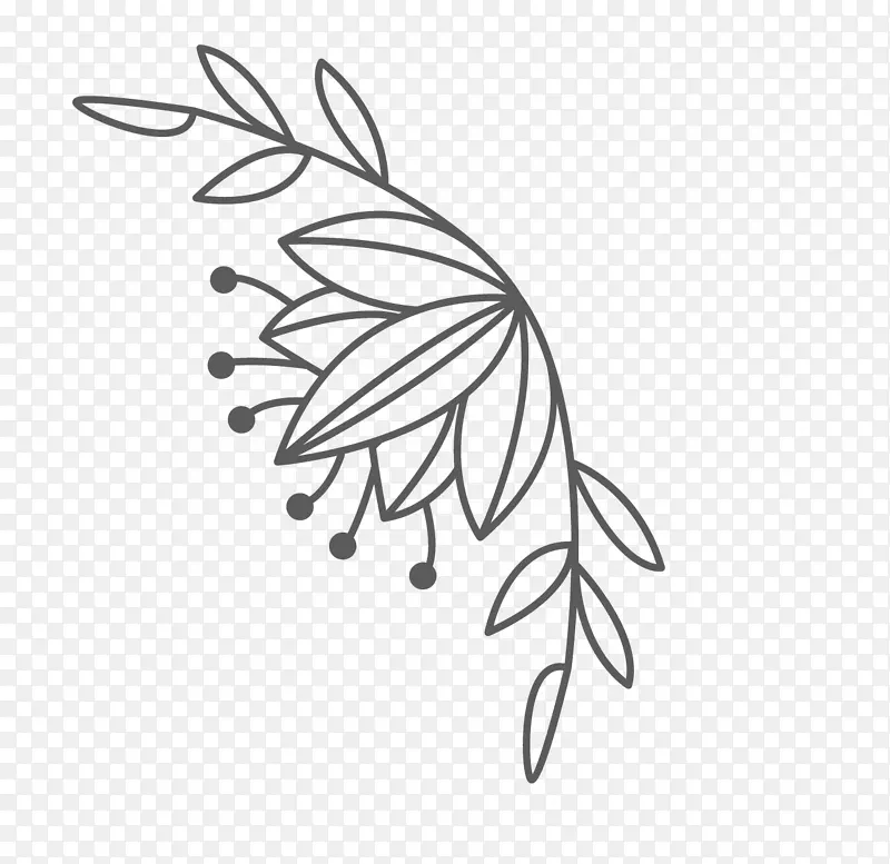 爱鸟植物茎夹艺术-爱情鸟