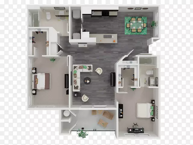珍珠溪石榴石溪公寓共管公寓楼-厕所地板