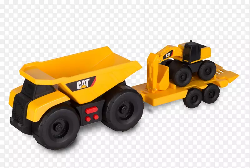 卡特彼勒公司小型库珀汽车自卸车建筑工程-毛毛虫自卸车