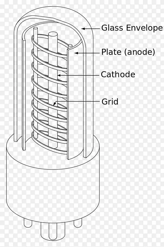 真空管三极管阴极阳极控制栅极匹配