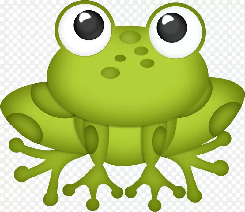 蛙画夹艺术-青蛙