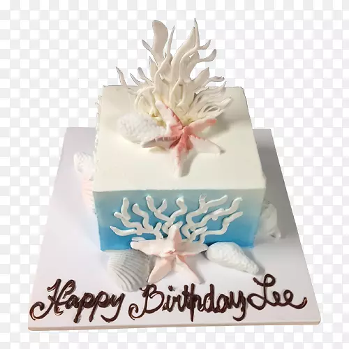 生日蛋糕薄饼装饰奶油蛋糕