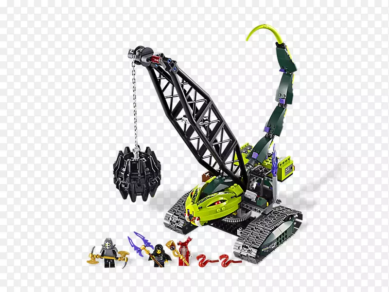 乐高忍者乐高9457 Ninjago Fangpyre捣毁球Amazon.com玩具-玩具