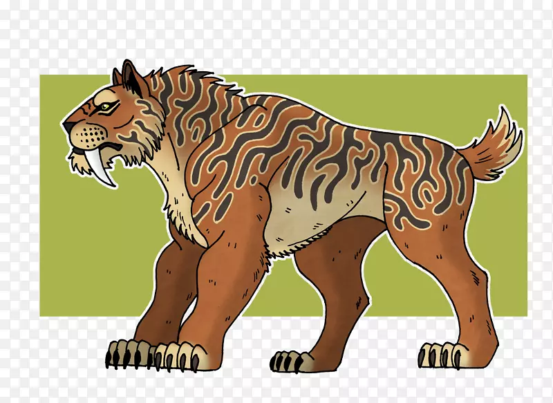 虎狮猫陆生动物-老虎