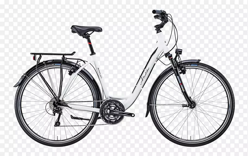 特里克自行车公司混合自行车徒步旅行-自行车