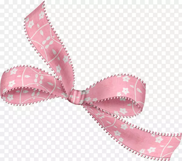 粉红丝带剪贴簿粉红丝带结-丝带