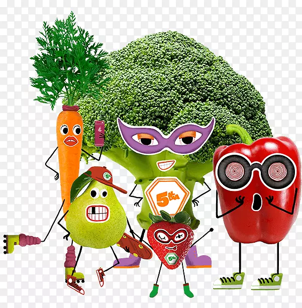 水果蔬菜一天5儿童家庭-水果
