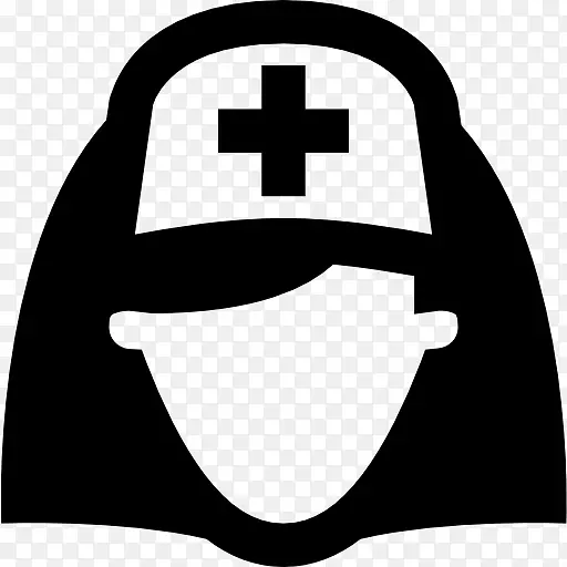 护士帽护理计算机图标医学外科护理-女护士