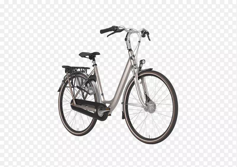 电动自行车城市自行车羚羊橙色C7 HFP(2018)-自行车