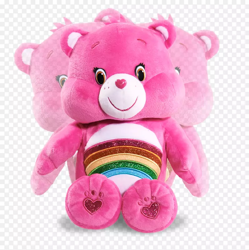 毛绒玩具和可爱的玩具欢呼熊亚马逊网站关心熊-熊