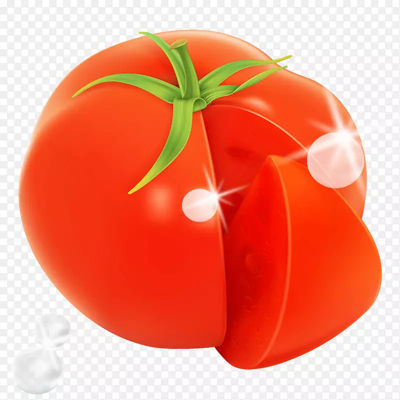 李子番茄饮食食品苹果-番茄
