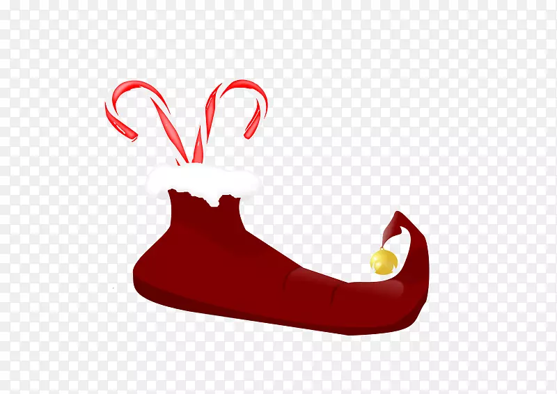 糖果手杖圣诞摩洛兹新年剪贴画-圣诞节
