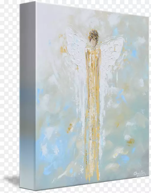 画廊包装画框画布现代艺术-天使