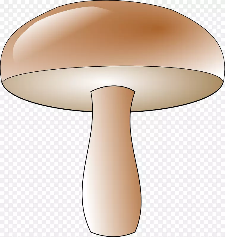 普通蘑菇下载剪辑艺术-匿名