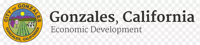 贡萨雷斯标志经济发展机构珠宝字体-经济增长