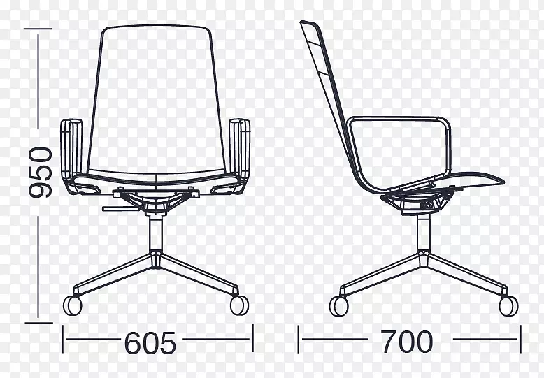 办公椅和桌椅会议塑料连铸机-椅子
