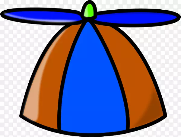 帽子螺旋桨夹艺术-婴儿帽