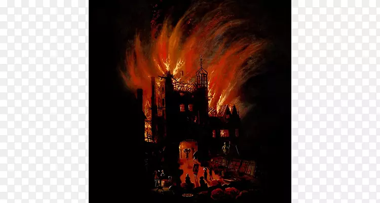 伦敦圣保罗大教堂大火-火与血
