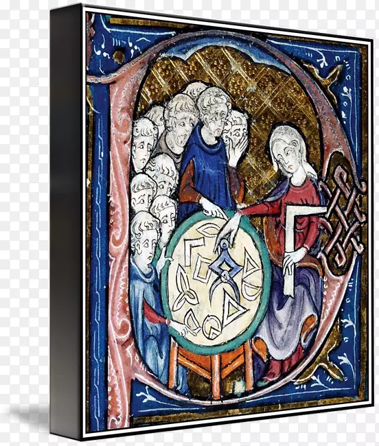 中世纪元素历史复兴几何学中世纪妇女