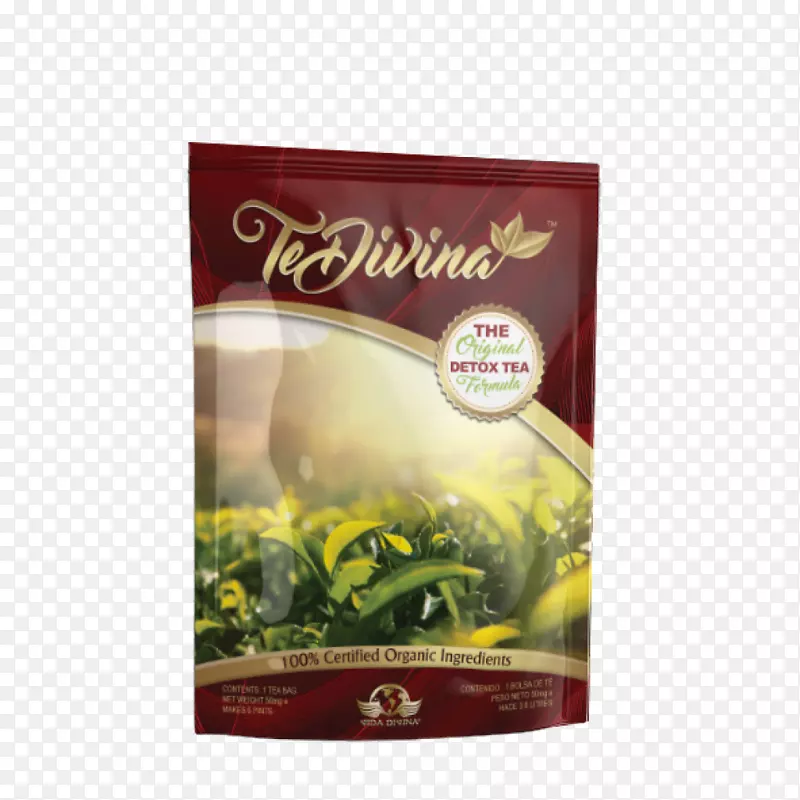草药茶膳食补充剂维达·迪维纳脱毒-茶