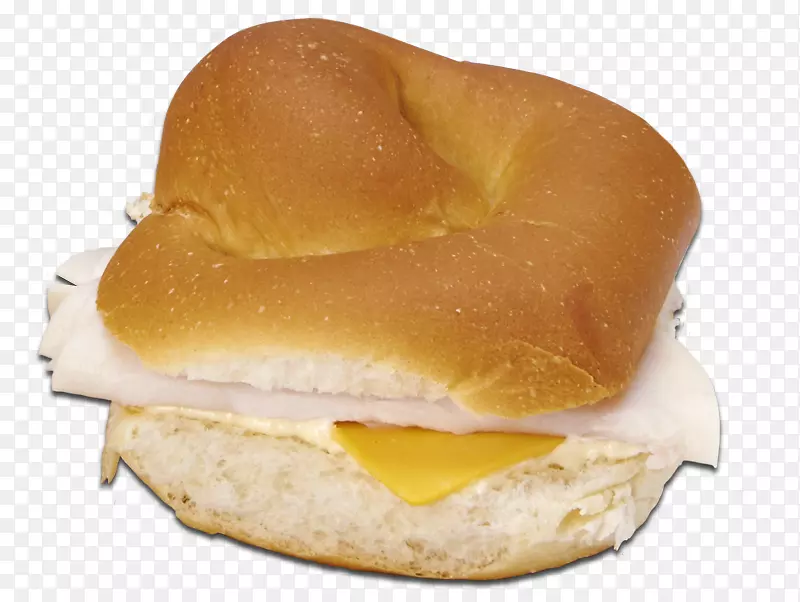 早餐三明治芝士汉堡滑块火腿奶酪三明治早餐