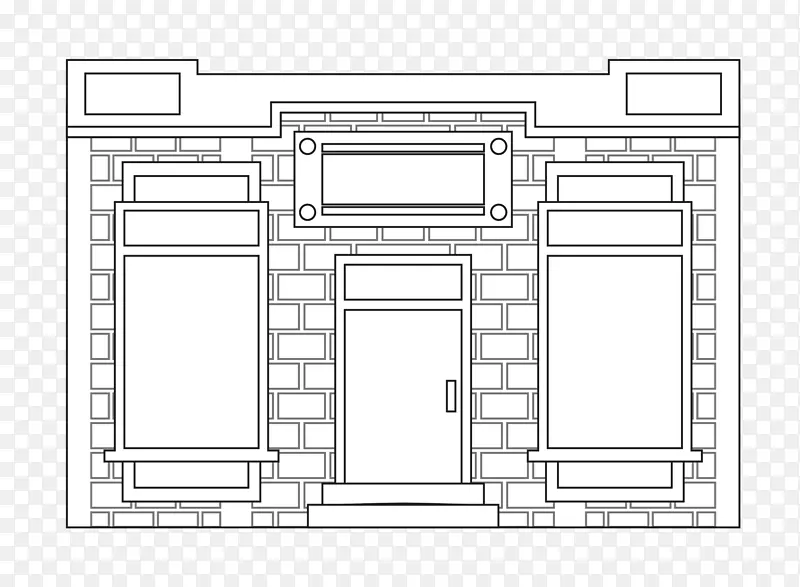 建筑外墙平面图家具.设计