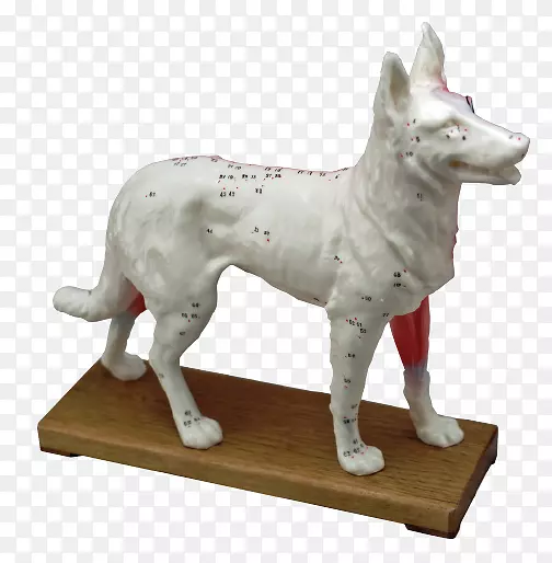狗品种针刺缝纫针雕塑狗