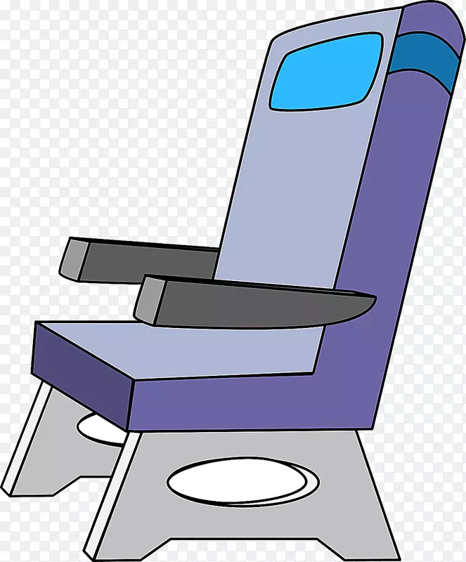 飞机座椅剪贴画-飞机