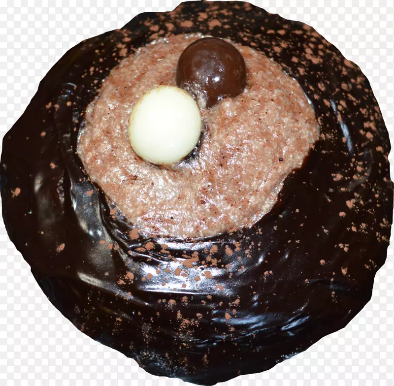 甜甜圈巧克力蛋糕糖霜巧克力