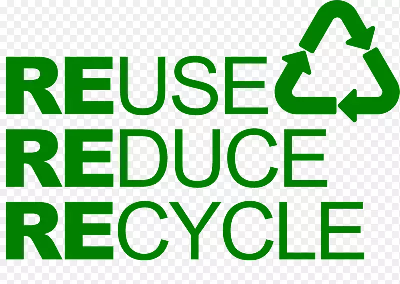 循环再造标志废物最小化废物等级-3r