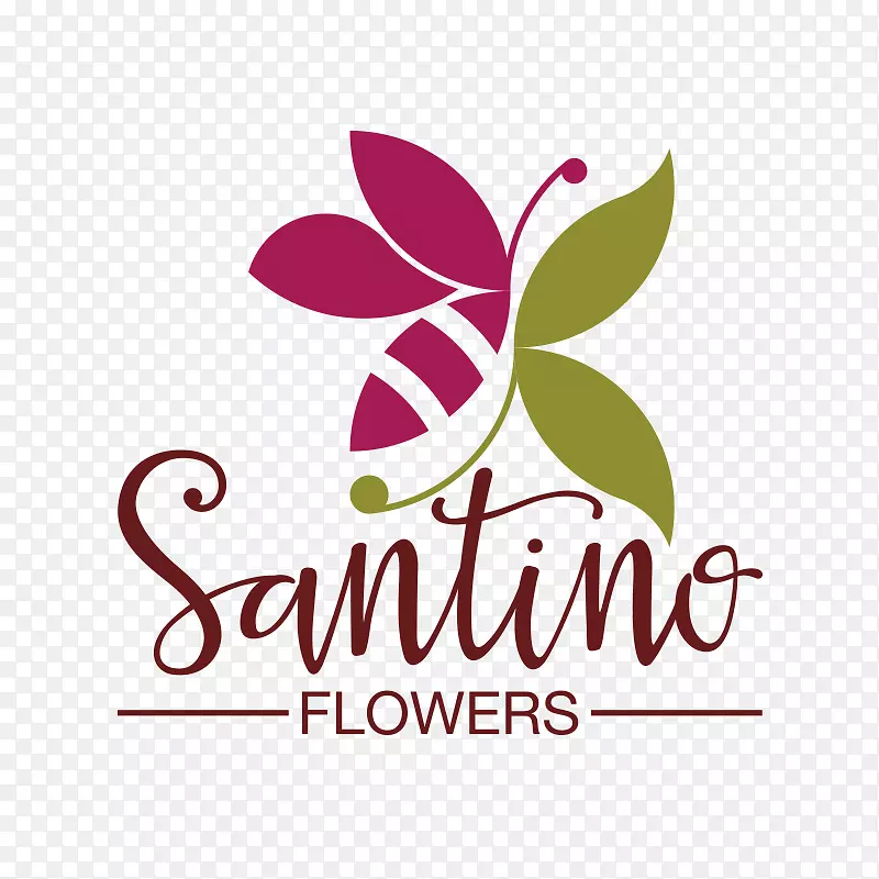 商标字体-花卉标志