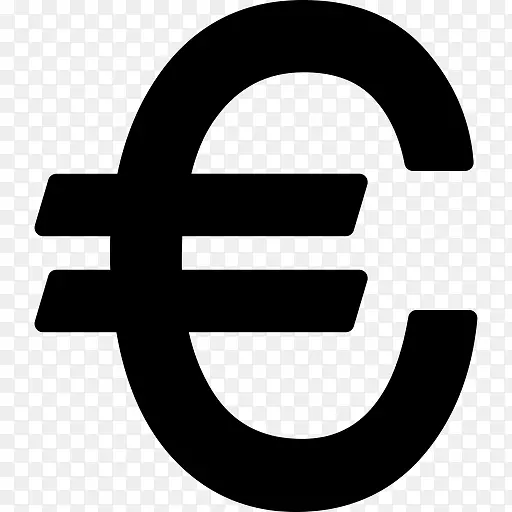 欧元签署金融美元符号货币-欧元