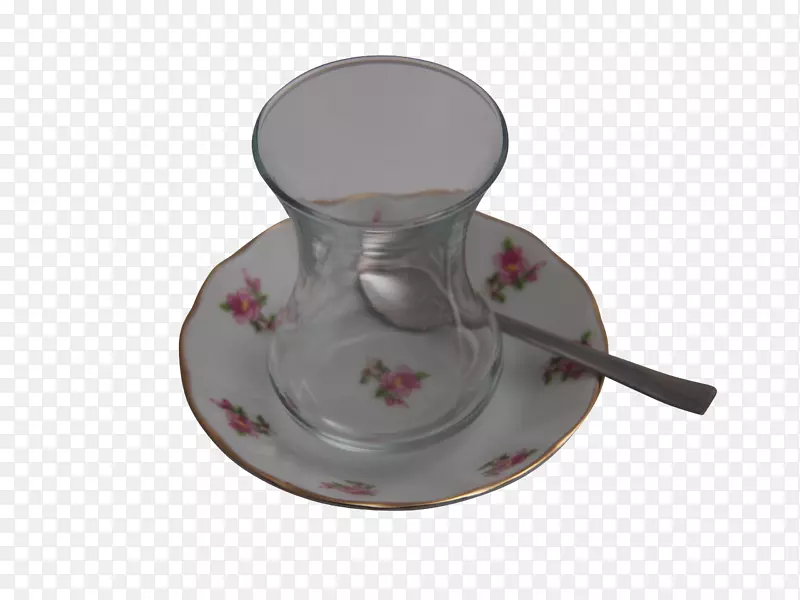 陶瓷餐具，玻璃板，茶杯