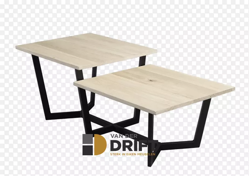 咖啡桌，家具，木橡木桌