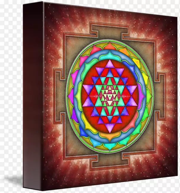 sri yantra mandala chakra-mandala框架