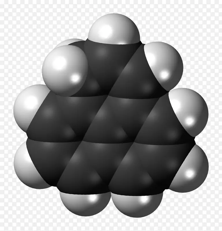 球棒模型空间填充模型分子化学带状图-分子