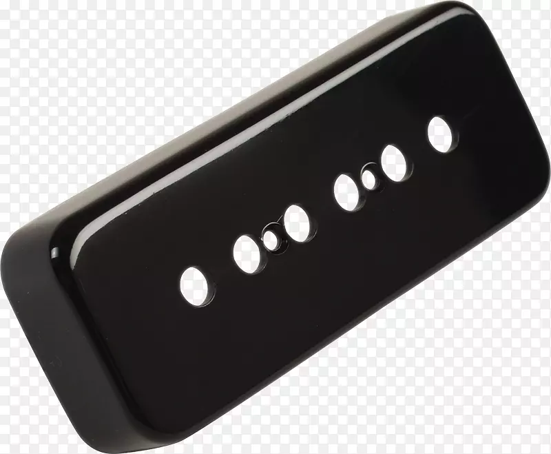 吉布森品牌公司吉布森莱斯保罗定制p-90小吉他黑色肥皂