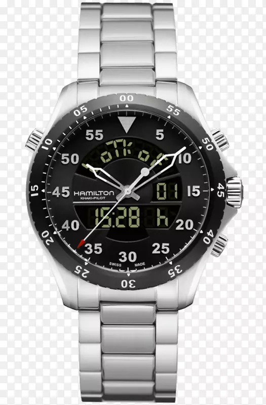 汉密尔顿手表公司石英时钟计时器0506147919-手表