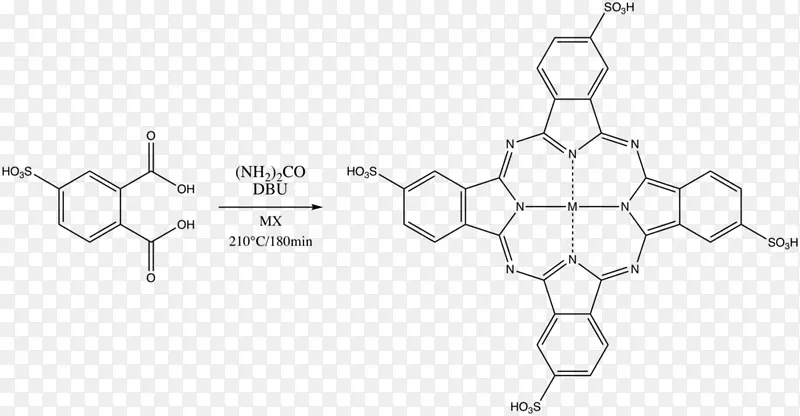 分子酞菁化学原子化学化合物甲酸酐