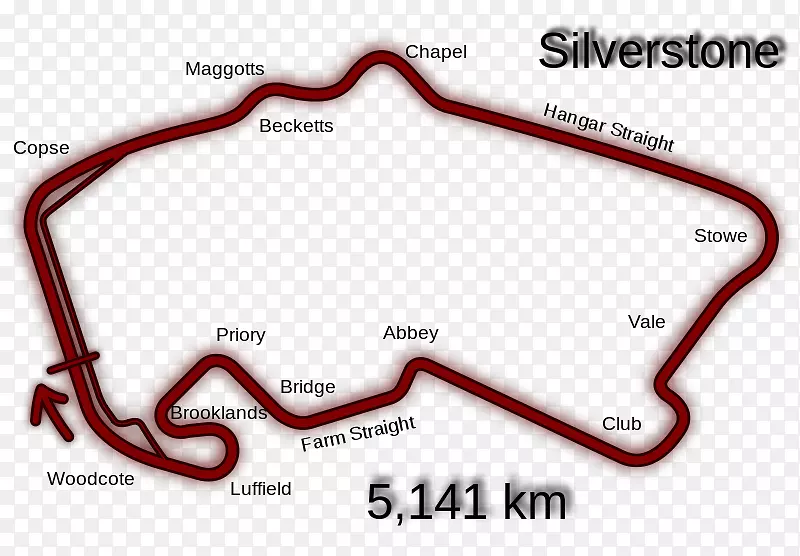银石赛道2004英国大奖赛方程式1 Luffield修道院赛道-一级方程式
