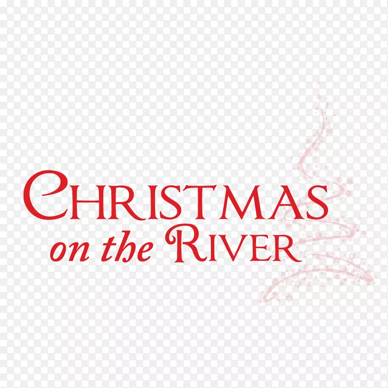 河面上的圣诞装饰品刺绣圣诞彩灯-圣诞节